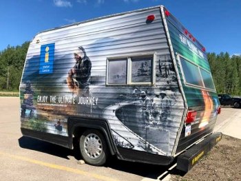 Fort Nelson BC Visitor Centre  Explore Brittish Columbia Camper