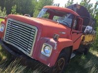 Old International Truck at Burwash Landing, Yukon