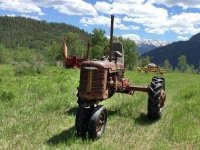 Vickers Old Farmall Tractor