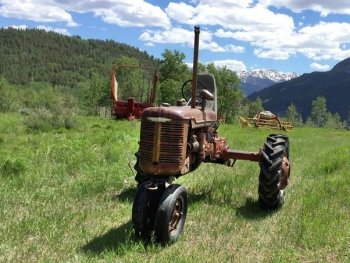 Vickers Old Farmall Tractor