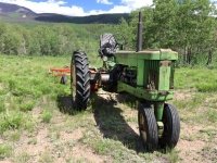 Vickers Old John Deere 50 Tractor