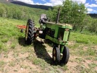 Vickers Old John Deere 50 Tractor