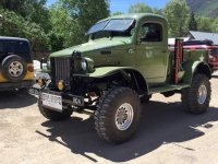 Old Army Vehicle Lake City, CO Parade