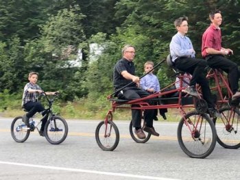 Hyder, Alaska Family Bicycle Ride