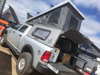 Rocky Mountain Overlander Rally Truck Tent Camper