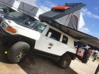 Rocky Mountain Overlander Rally Truck Tent Camper
