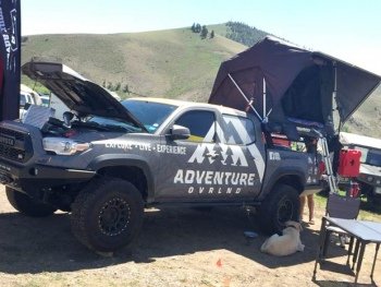 Rocky Mountain Overlander Rally Truck Tent Camper