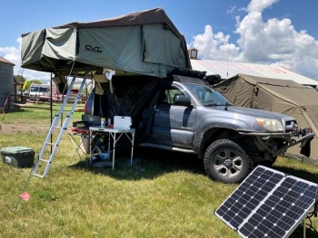 Rocky Mountain Overlander Rally Truck Tent Camper
