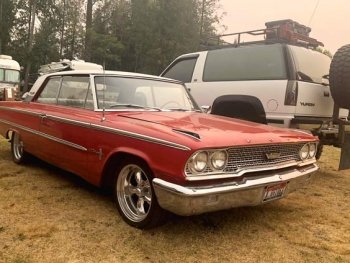 Sand Point, Idaho old Ford Galaxie