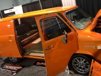 Vangerine custom van build at SEMA 2018