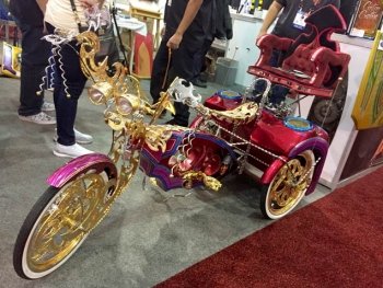 SEMA 2019 Auto Show Custom Low Rider Trike