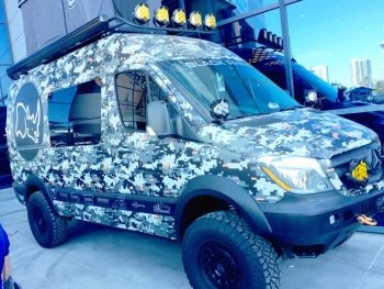 SEMA 2019 Mercedes Overlander Van