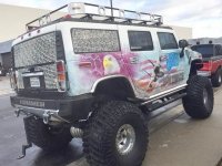 East LA Warrior Tribute Hummer