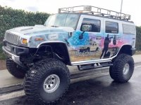East LA Warrior Tribute Hummer