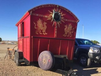 Gypsy Wagon Homemade Trailer
