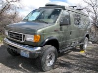 Extreme 4WD Ford Camper Van Conversion