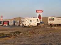 Boondocking at Green River Conoco Gas-n-Go Truck Stop