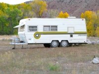 Old School Open Season Wyoming Hunting Season Trailer