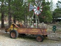 Old Oliver Spreader in Etna, CA