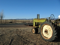 Old John Deer tractor on Arizona Ranch