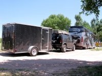Class A Bus Hummer Boat Trailer Monster Rig