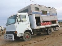 Slab City Resident Homemade RV Rig For Sale