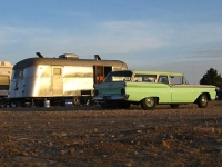 Classic Wagon and Travel Trailer, Marathon TX