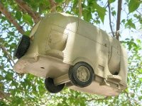 RV Trailer Bird House at Stillwell Store