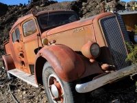 Old Mack Water Truck Desert Bar Parker Arizona