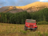 Upper Vickers Ranch Workamping Jeep