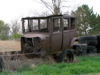 Old Rusted Jalopy Body Willard Colorado