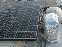 Solar RV Powered Electric Charges Car