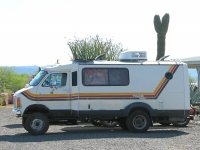 Classic 1979 Dodge TransVan Camper