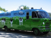 The Ben and Jerry's Bus in Waterbury, VT