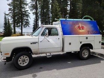 royal flush honey wagon truck