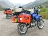 Two Bikes Running at Animas Forks Cinamon Pass Colorado