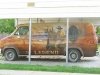 John Wayne Mural Van Winterset, IA
