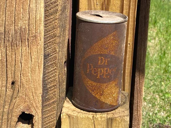Old Dr Pepper Can