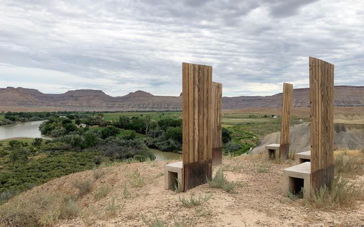 Green River Utah Art Chairs