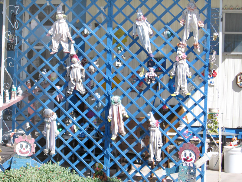 Creepy Clown House in Truth or Consequences, NM