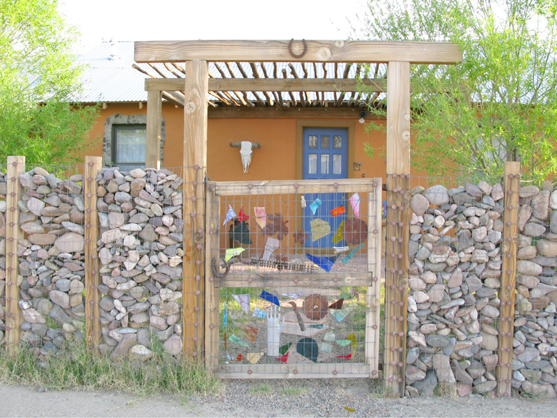 Funky Gate for a Clever Fence in T or C, NM