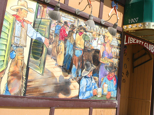 Ely Nevada Saloon Mural