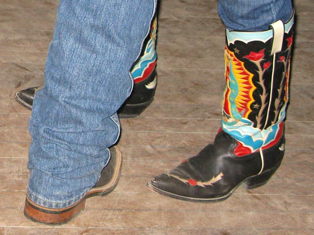 Maria de Guadalupe Cowboy Boots in Luckenbach