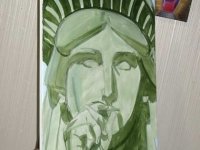 2017 Humboldt Cannifest Artists Live Painting