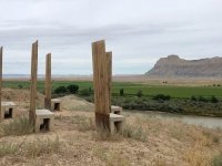Green River Utah Art Chairs