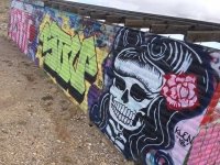 Two Guns Arizona Ghost Kampground Graffiti