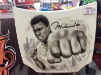 SEMA 2019 Auto Show Mohammed Ali Hood Painting