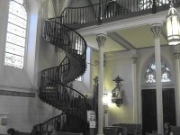 The Miraculous Stairs at Loretto Chapel in Santa Fe, NM