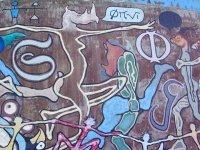 Kamasurta Mural Tank Art at Slab City