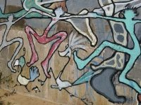 Slab City Tanks Grafitti Art